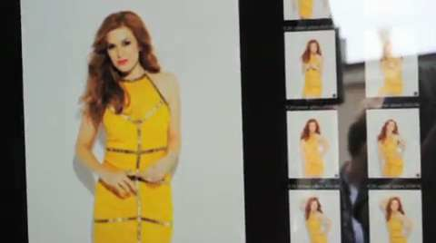 preview for Go backstage on Isla Fisher's Cosmo cover shoot
