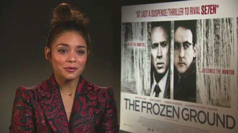 preview for Vanessa Hudgens talks Frozen Ground with Cosmo