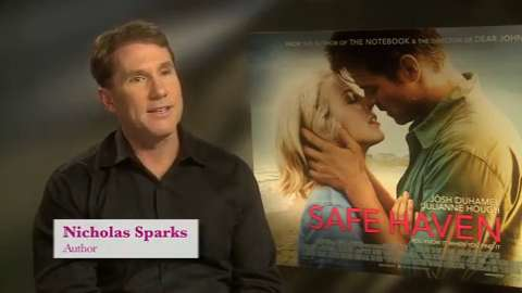 preview for Cosmo interview Nicholas Sparks