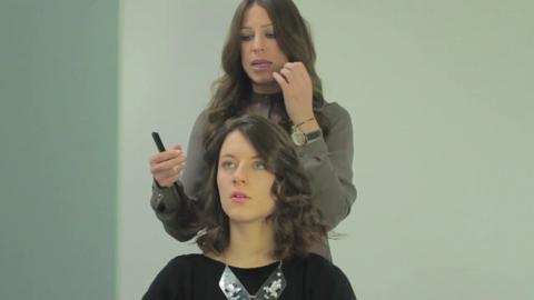 preview for Blogger masterclass: Annie teaches Penny a wedding hairstyle