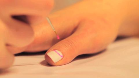 preview for Neon nail art tutorial