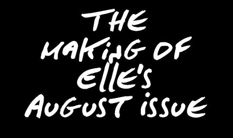 preview for ELLE AUGUST issue