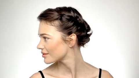 preview for 60 seconds to... the braided up-do