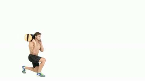 Sandbag lunge outlet