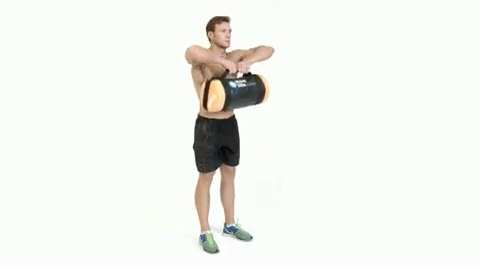 How to do the sandbag upright row