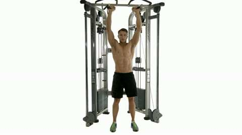 preview for double cable shoulder press