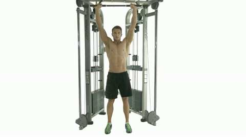 preview for cable shoulder press
