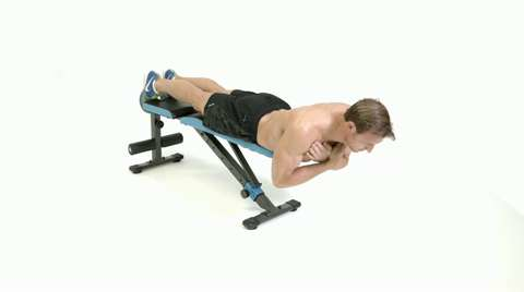 preview for flat bench hyperextension