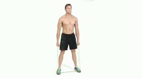 best resistance band exercises for men
