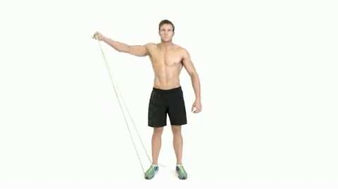 preview for resistance band lat raise