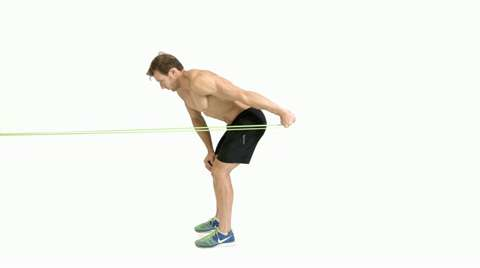 preview for resistance band tricep kickback
