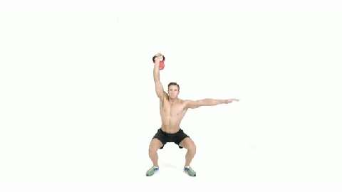 preview for one arm kettlebell overhead squat