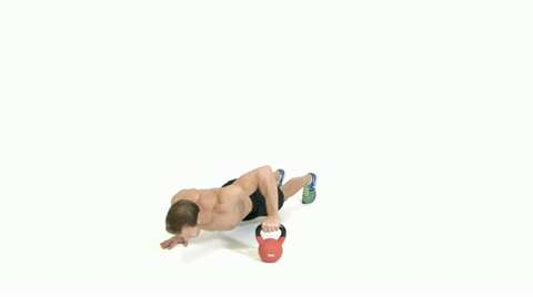 preview for plyo kettlebell press up