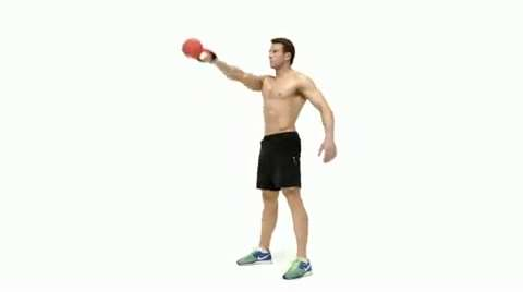 preview for Single-arm kettlebell swing