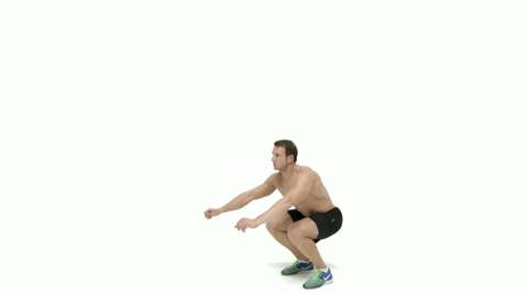 Video player poster image preview for Squat jump
