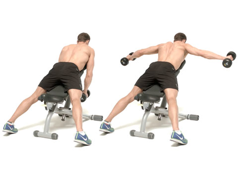 preview for Incline Prone Reverse Dumbbell Flyes
