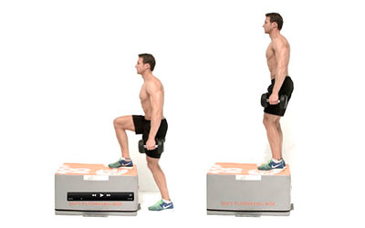 preview for Dumbbell Step-Ups