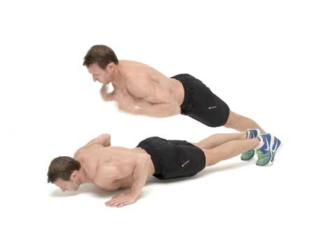 Video player poster image preview for Chest Flick Press-Up