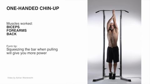 preview for One Handed Chin-Up