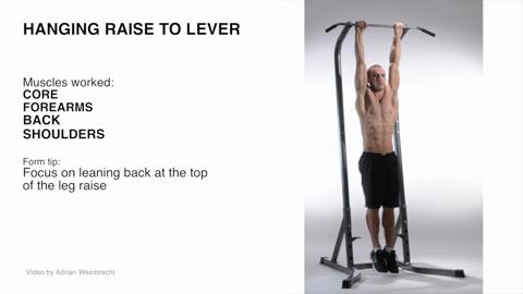 preview for Hanging Raise To Lever