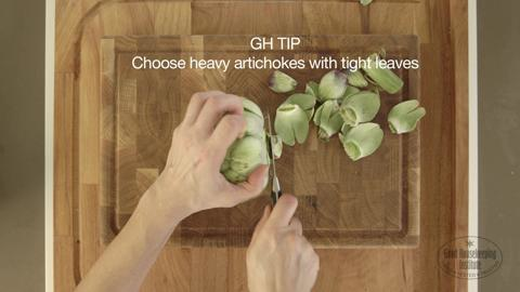 preview for How to prepare a globe artichoke