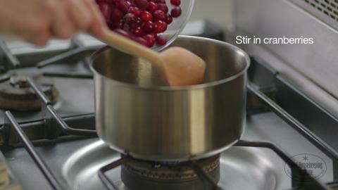 preview for How to make cranberry sauce