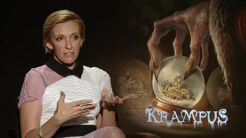 preview for Toni Collette Krampus interview