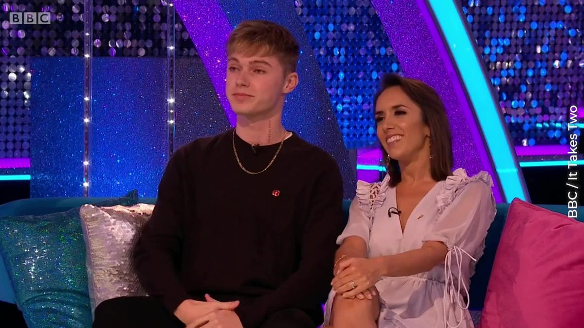 preview for Strictlys HRVY put on the spot over Maisie Smith romance