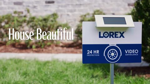 preview for Why This Home Security Camera Will Bring You Peace of Mind | House Beautiful + Lorex