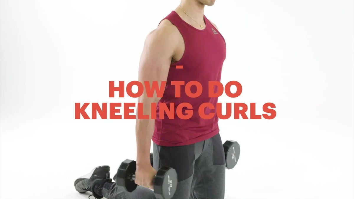 preview for Men's Neatly being Unique Principles of Muscle: Kneeling Biceps Curls