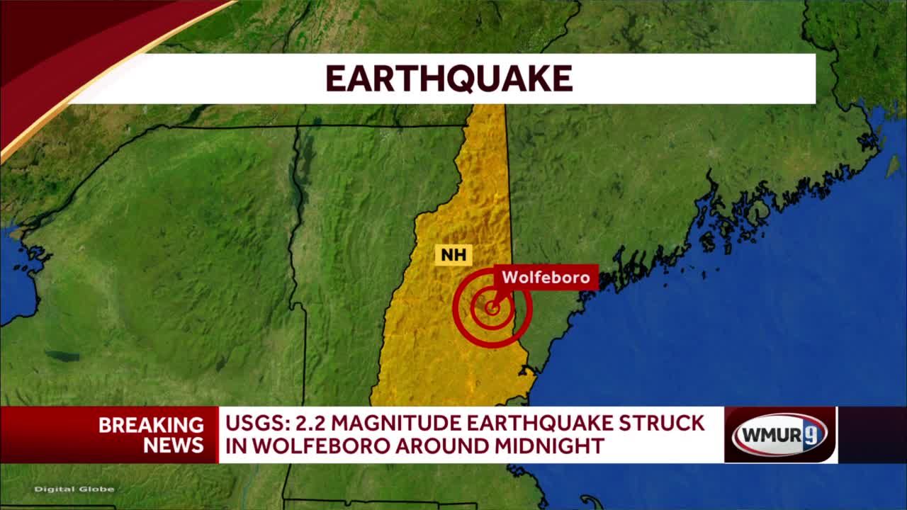 Earthquake rattles Wolfeboro