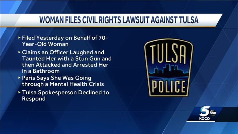 Black Tulsa Woman Sues Police For Civil, Tulsa Fire Pit Lawsuit