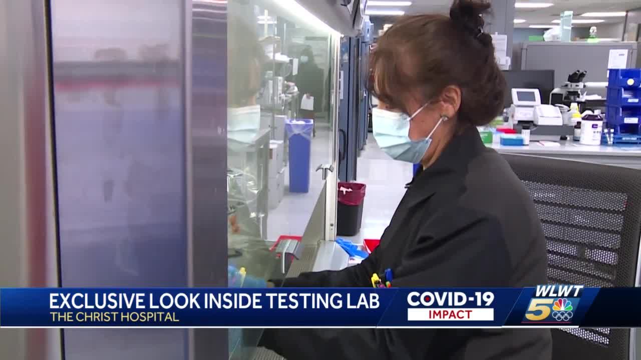 Exclusive look inside Christ Hospital's laboratory processing hundreds