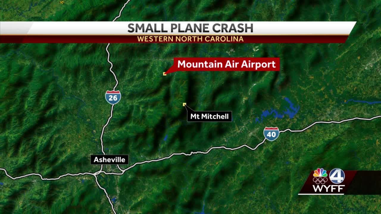 Plane s parachute helped it crash land on Mt. Mitchell FAA says