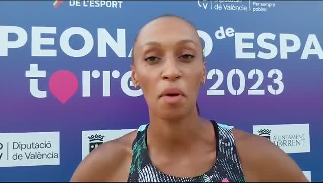 preview for Ana Peleteiro, campeona de España: "No estoy muy contenta"