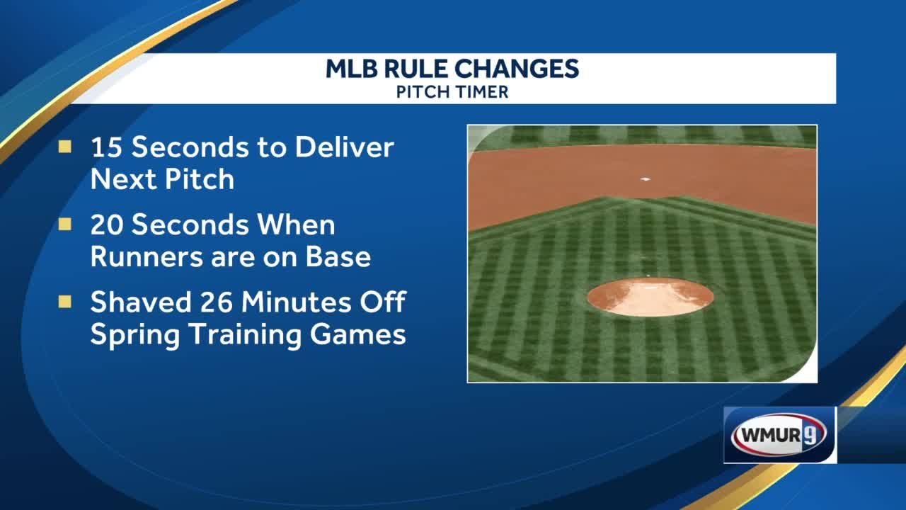 MLB rule changes: pitch clock, larger bases and more