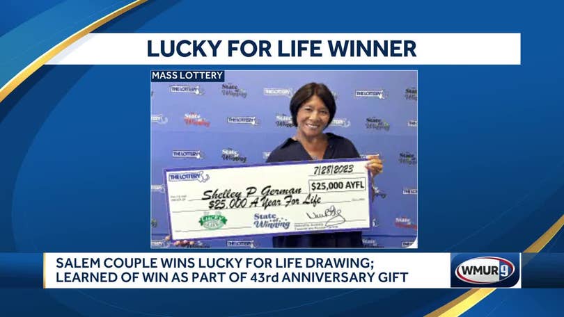 Salem, New Hampshire couple wins 'Lucky For Life' lottery game