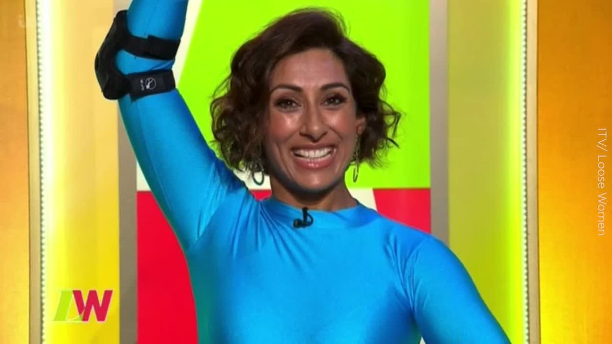 preview for Saira Khan is going on Dancing on Ice