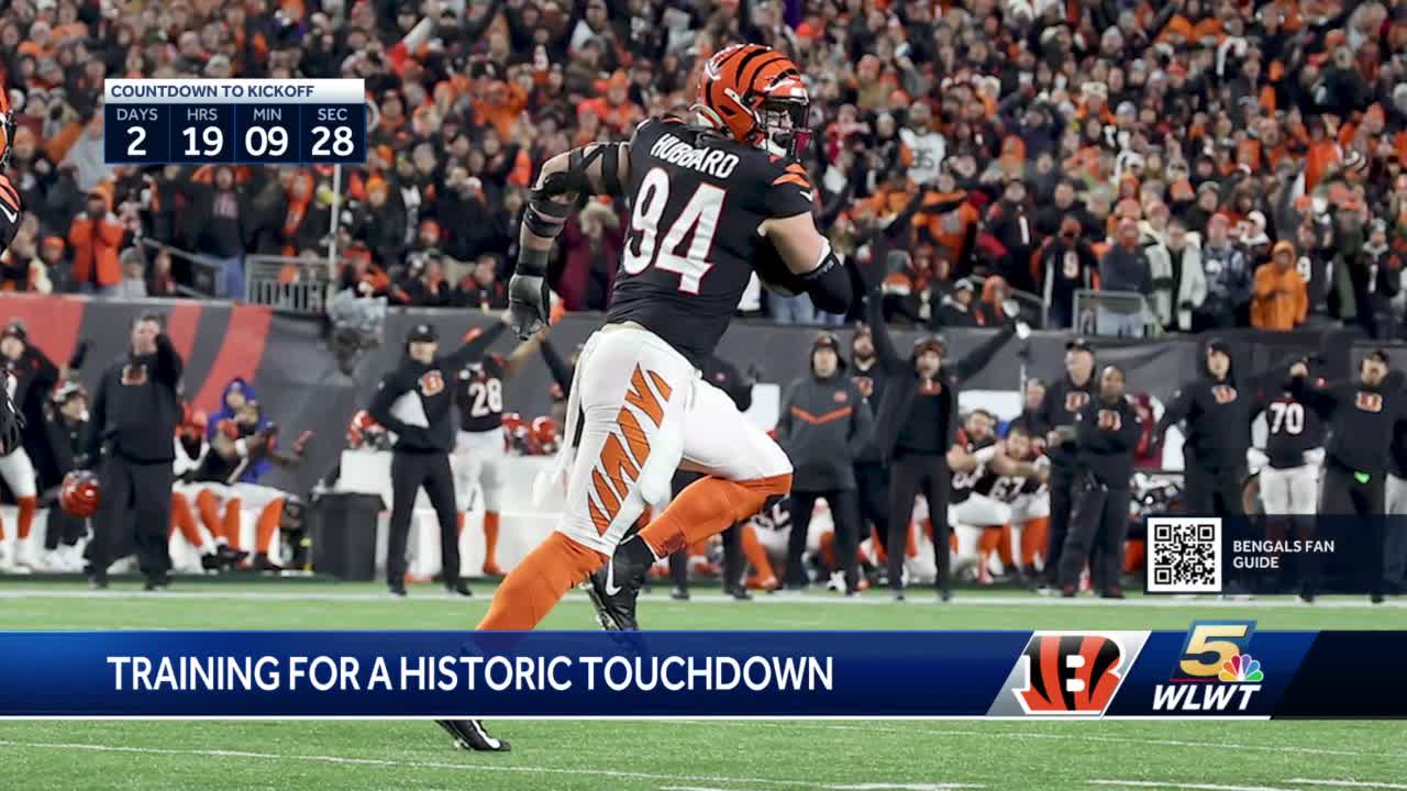 Sam Hubbard turns Bengals Ravens game on its head with historic TD