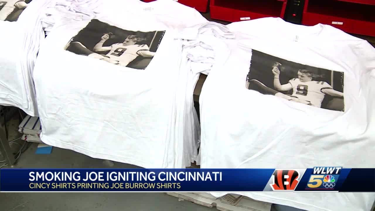 Cincy Shirts welcomes Joe Burrow to Cincinnati with 'Joe of the