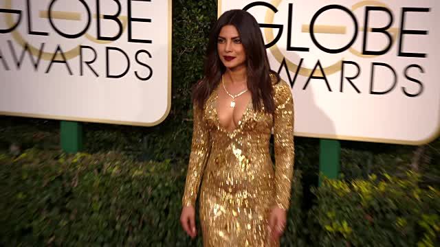 preview for Priyanka Chopra at the 2017 Golden Globes