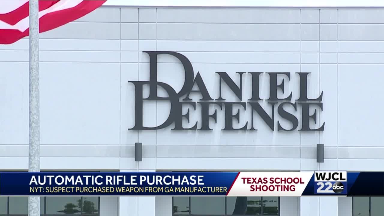 Rifle used in Texas school shooting came from Georgia manufacturer