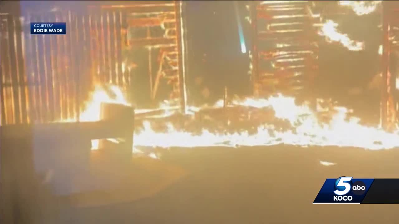 An OKC sports bar burned this week and has called out to other businesses to get employees work