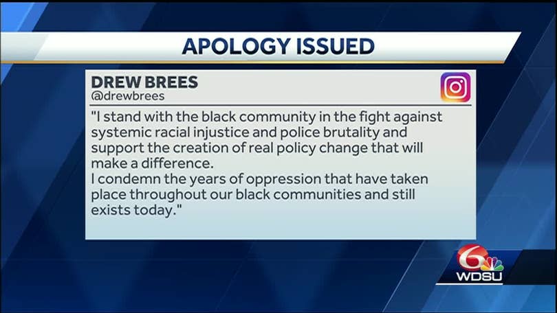 Drew Brees Apologizes After Backlash Over His “Disrespecting The Flag”  Comments – Deadline