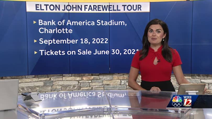 Elton John Concert  Bank of America Stadium