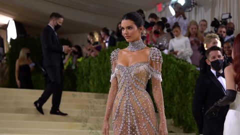 preview for Kendall Jenner in Givenchy at the Met Gala 2021
