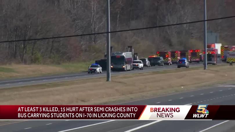 At least 6 dead in eastern Ohio crash involving a bus carrying students