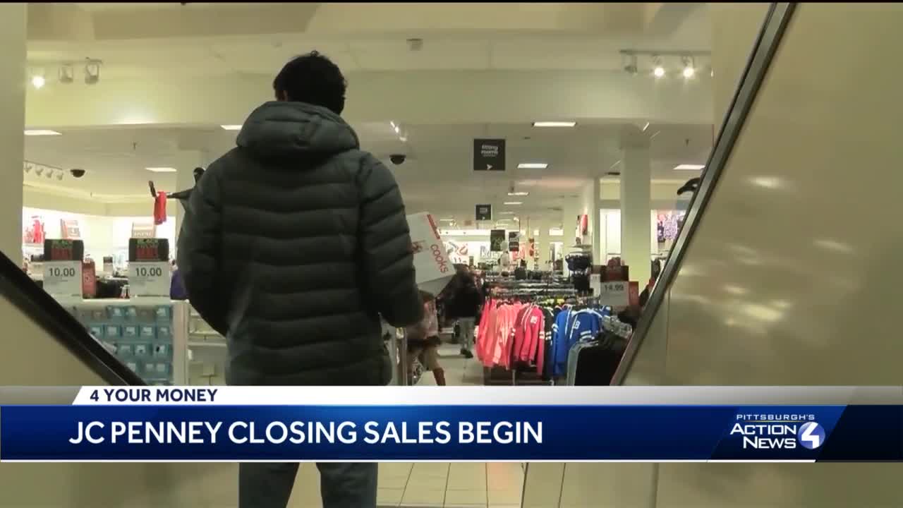 JCPenney closing sales begin