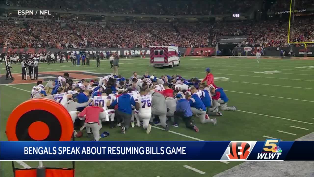 NFL Says Suspended Bills-Bengals game will not resume this week. – The  Hollywood Reporter