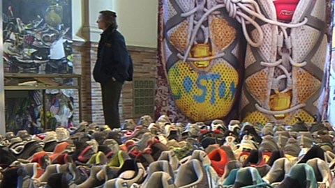 preview for A Look at the Boston Marathon Bombing Memorial